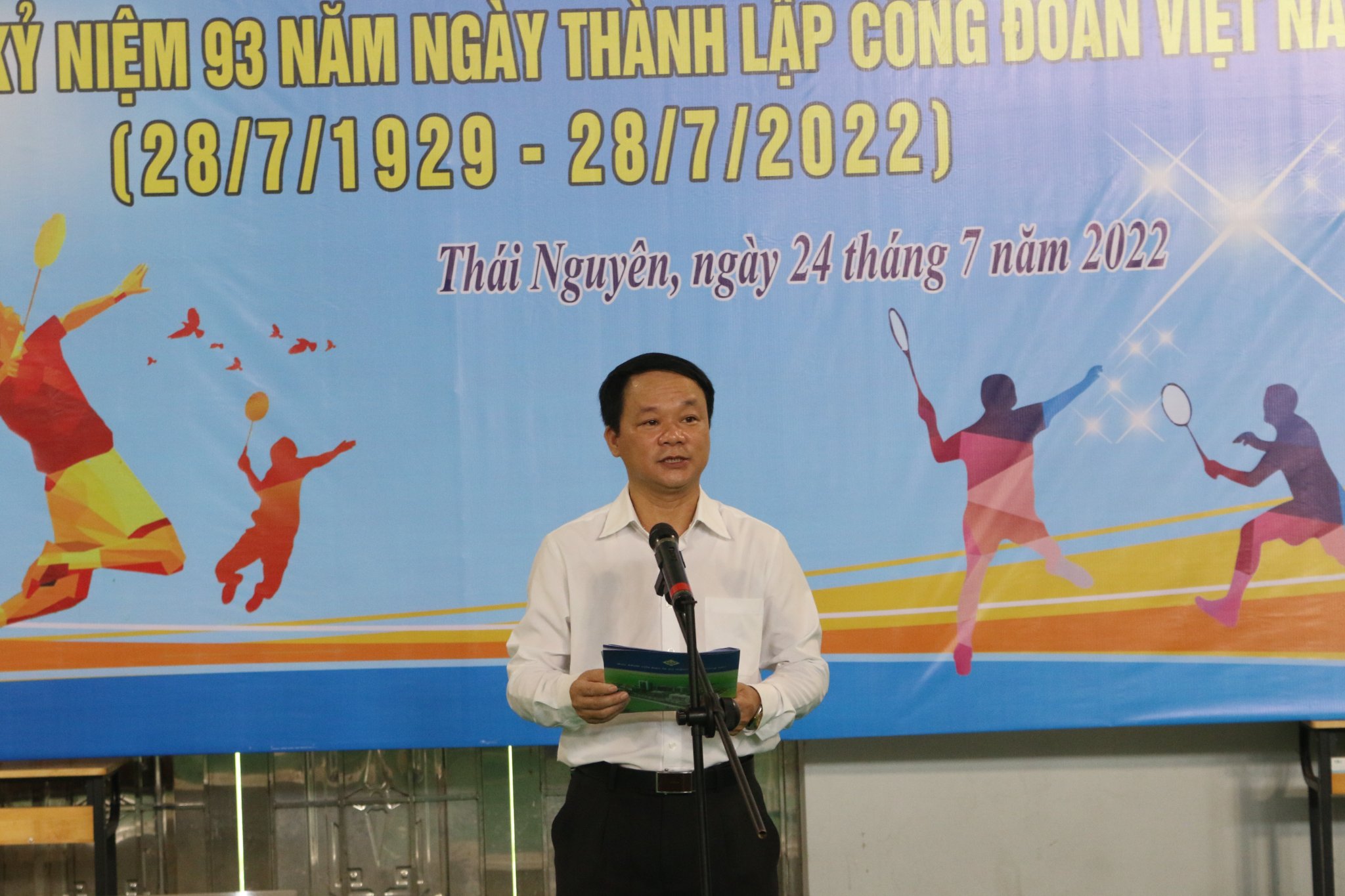 SÔI NỔI GIẢI CẦU LÔNG KHỐI THI ĐUA CÔNG ĐOÀN CÁC ĐƠN VỊ, DOANH NGHIỆP TRUNG ƯƠNG TRÊN ĐỊA BÀN TỈNH THÁI NGUYÊN