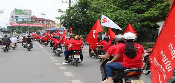 Hành trình đỏ “Thái Nguyên - ngàn trái tim hồng”