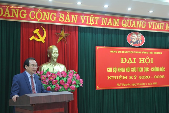 ĐẠI HỘI CHI BỘ NHIỆM KỲ 2020 – 2022 HƯỚNG TỚI ĐẠI HỘI ĐẢNG BỘ BỆNH VIỆN KHÓA XVI, NHIỆM KỲ 2020-2025