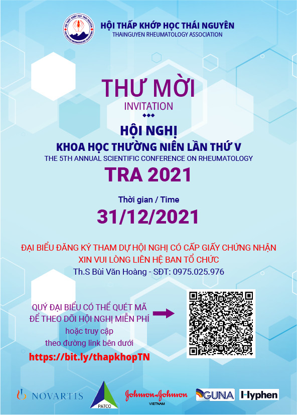 THƯ MỜI THAM DỰ HỘI NGHỊ KHOA HỌC 