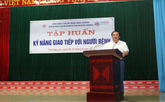 TẬP HUẤN CHO CÁN BỘ VIÊN CHỨC NÂNG CAO KỸ NĂNG GIAO TIẾP VỚI NGƯỜI BỆNH