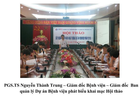 Xây dựng kế hoạch hoạt động Dự án Norred năm 2016